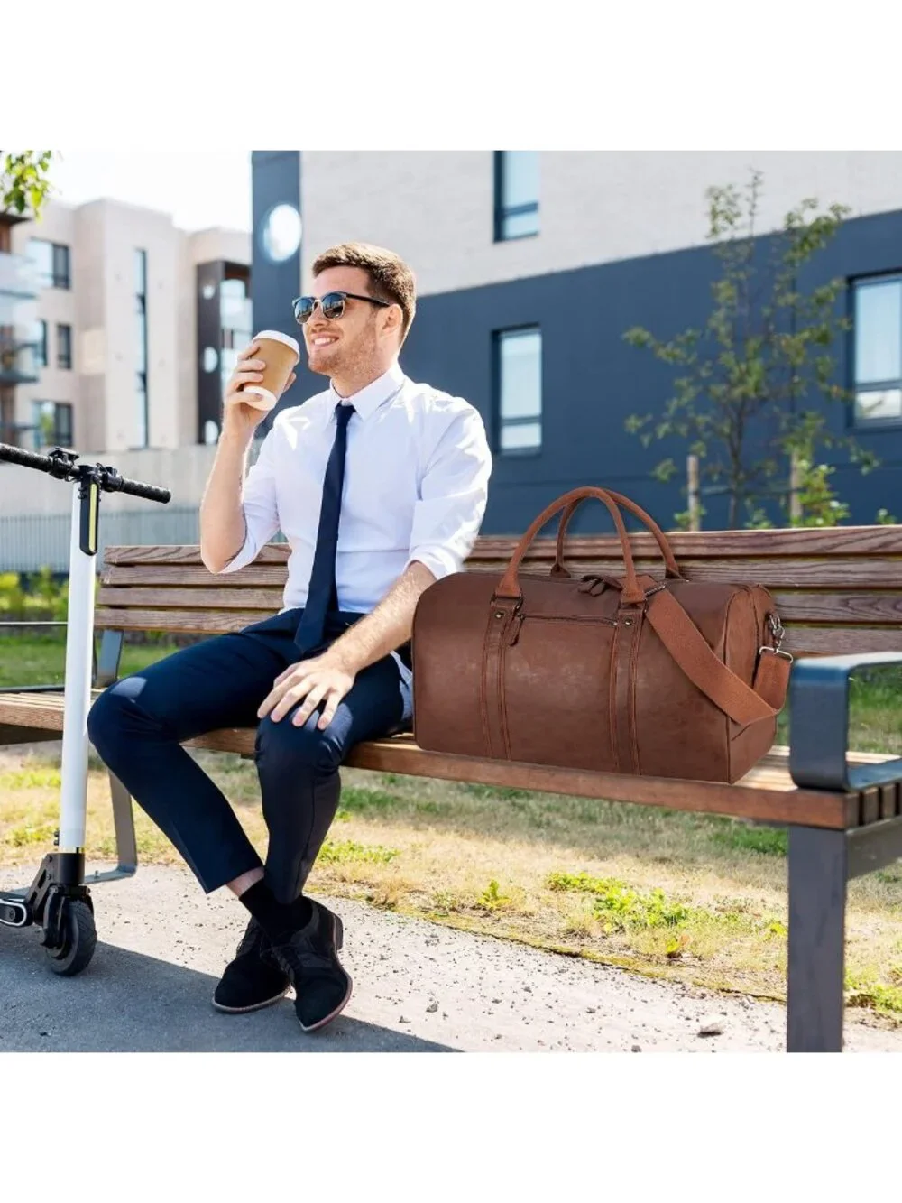 Oversized Waterproof Duffle Bag for Travel, Gym, Weekend Getaways, Large